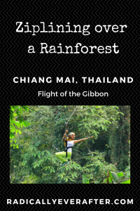 Ziplining in Chiang Mai, Thailand