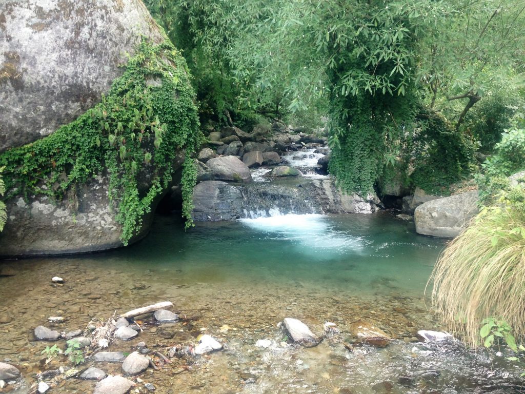 Bir, Himachal Pradesh, waterfall, India