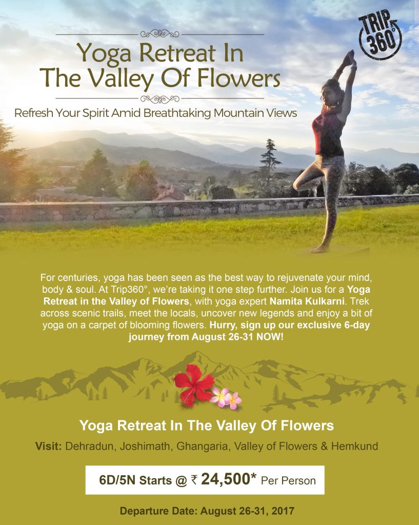 Valley of Flowers Yoga Trek