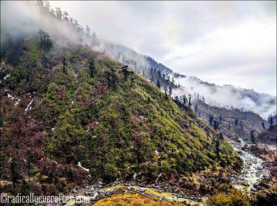 Tsomgo Lake, Northeast India, backpacking India