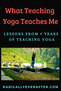 Yoga Teacher Lessons