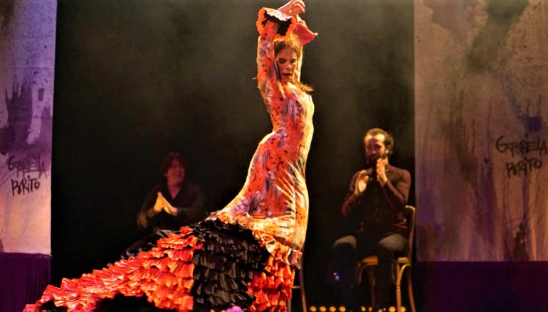 Flamenco bailaora, Maria Juncal, Spain, Andalusia