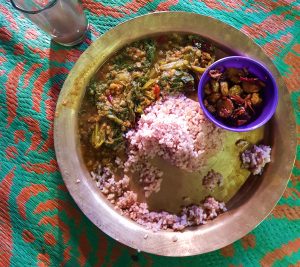 Majuli island food, Mising village