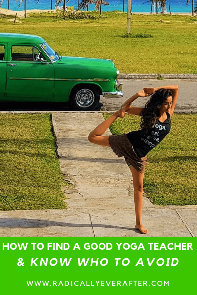 Find a Yoga teacher