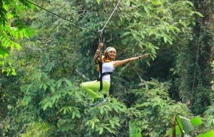 Ziplining, Chiang Mai, Thailand